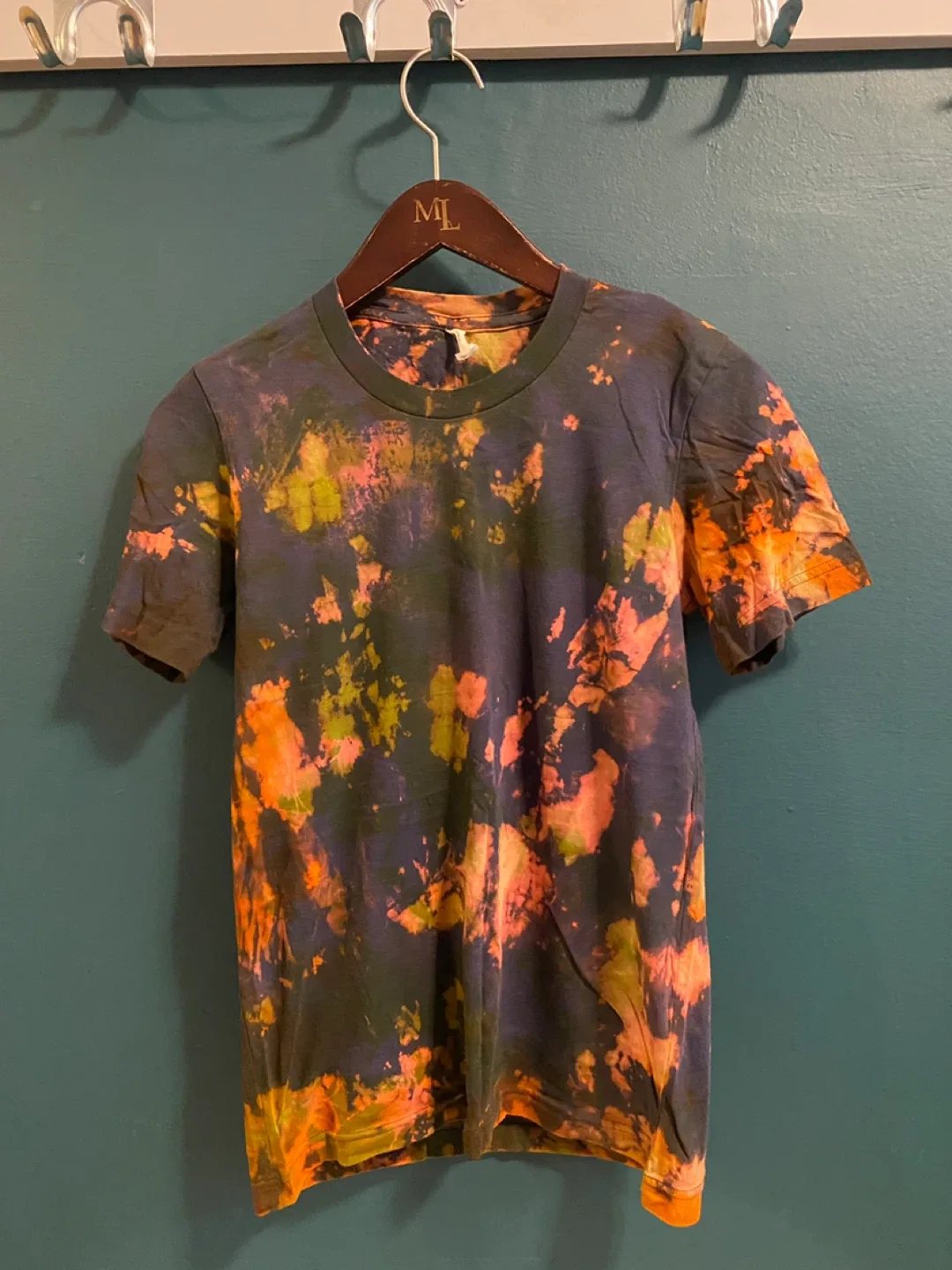 Bella+Canvas Hand Tie Dye T-Shirt - Size XS