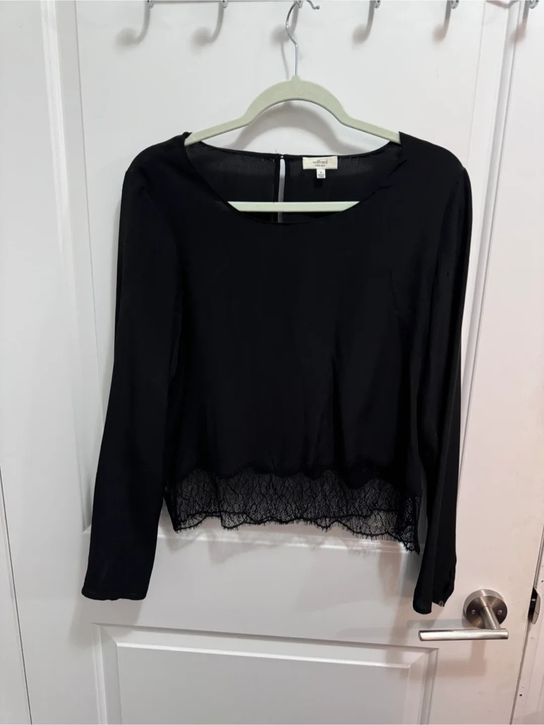 Wilfred Silk Blouse - Size M thumbnail
