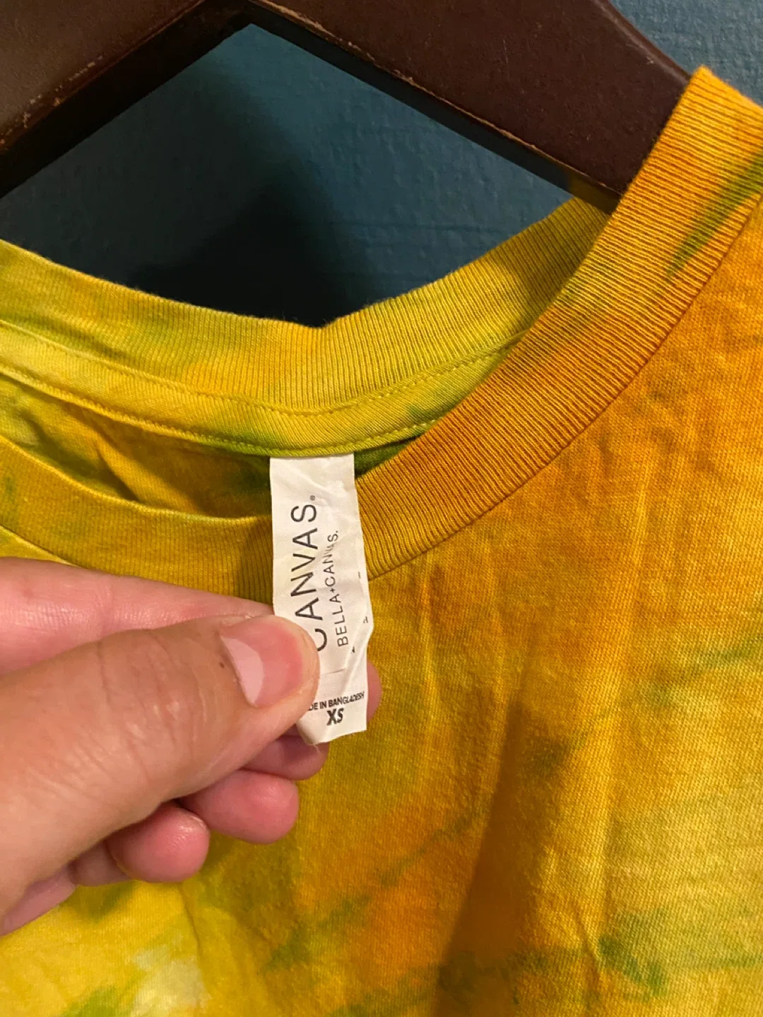 Bella+Canvas Hand Tie-Dye T-Shirt - Size XS image indicator(2)