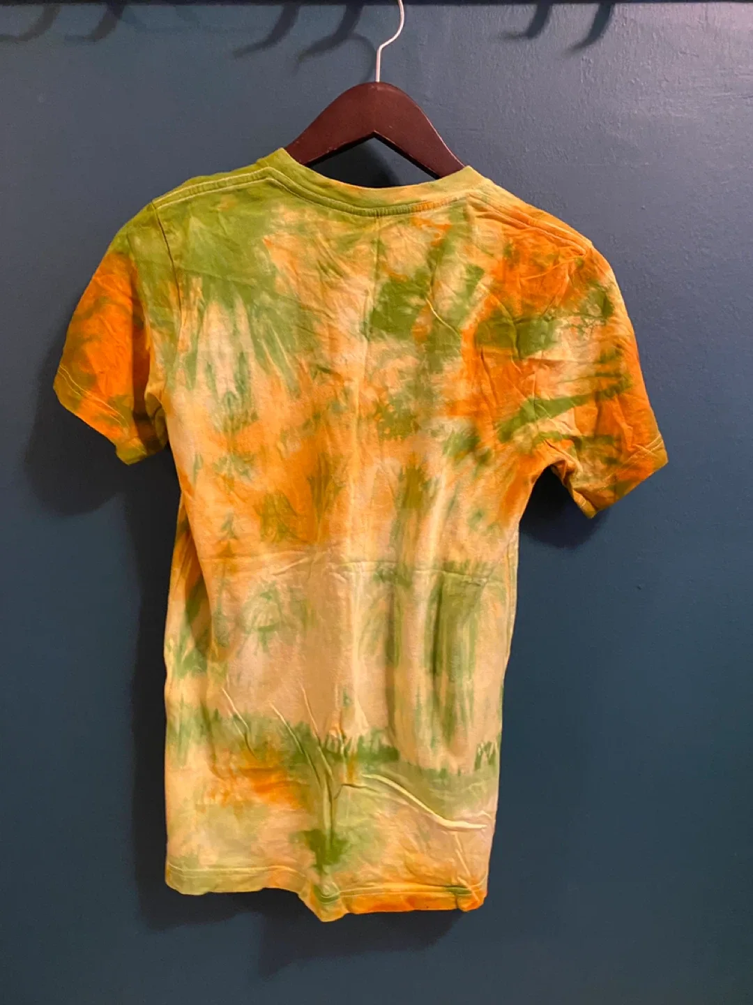 Screen printed - Hand Tie Dye T-Shirt - Size S image indicator(2)