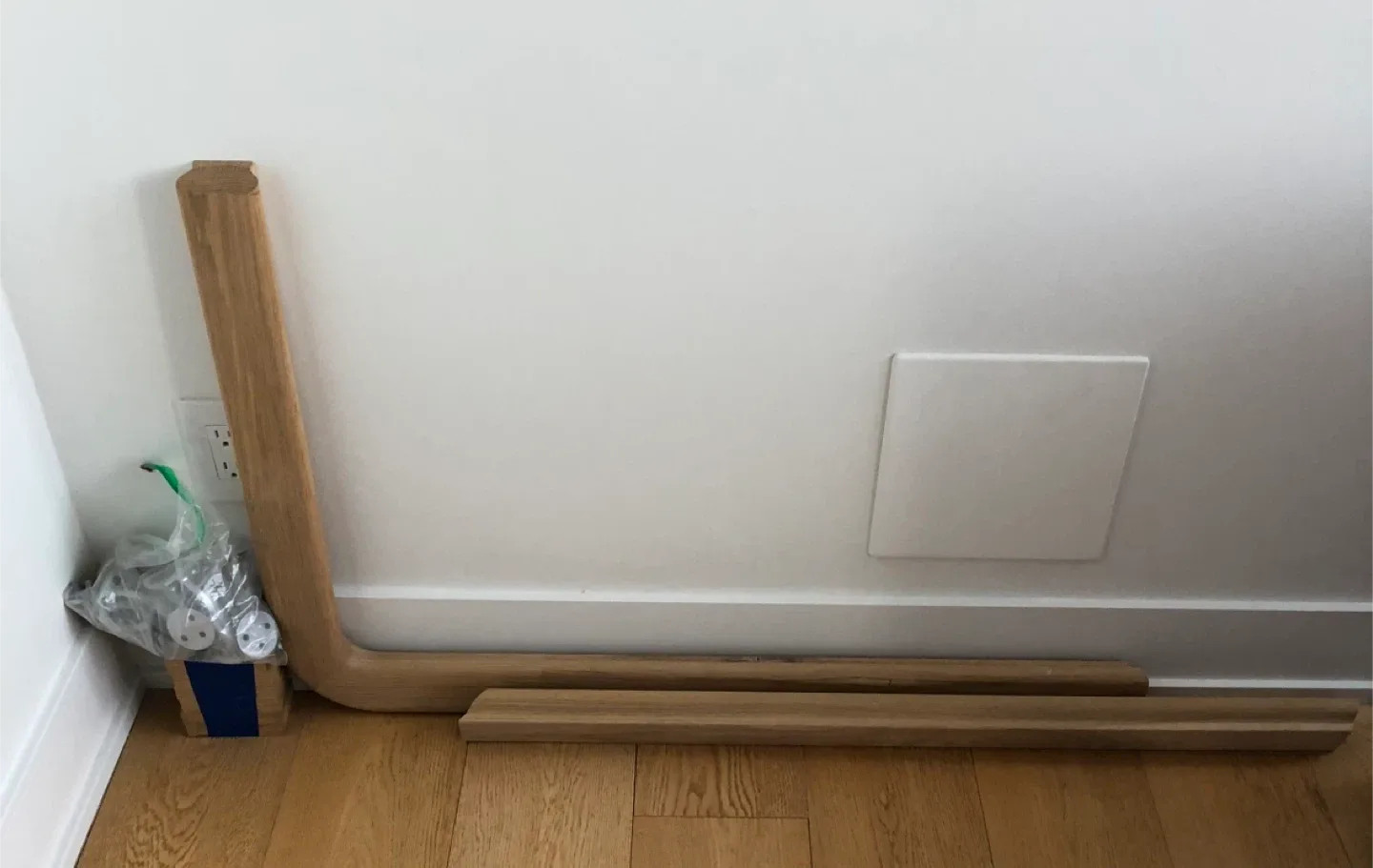 White Oak Handrail NEW over 15 feet image indicator(8)