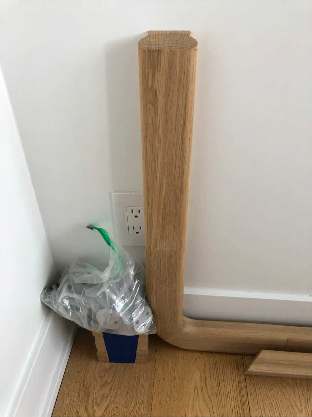 White Oak Handrail NEW over 15 feet image indicator(9)