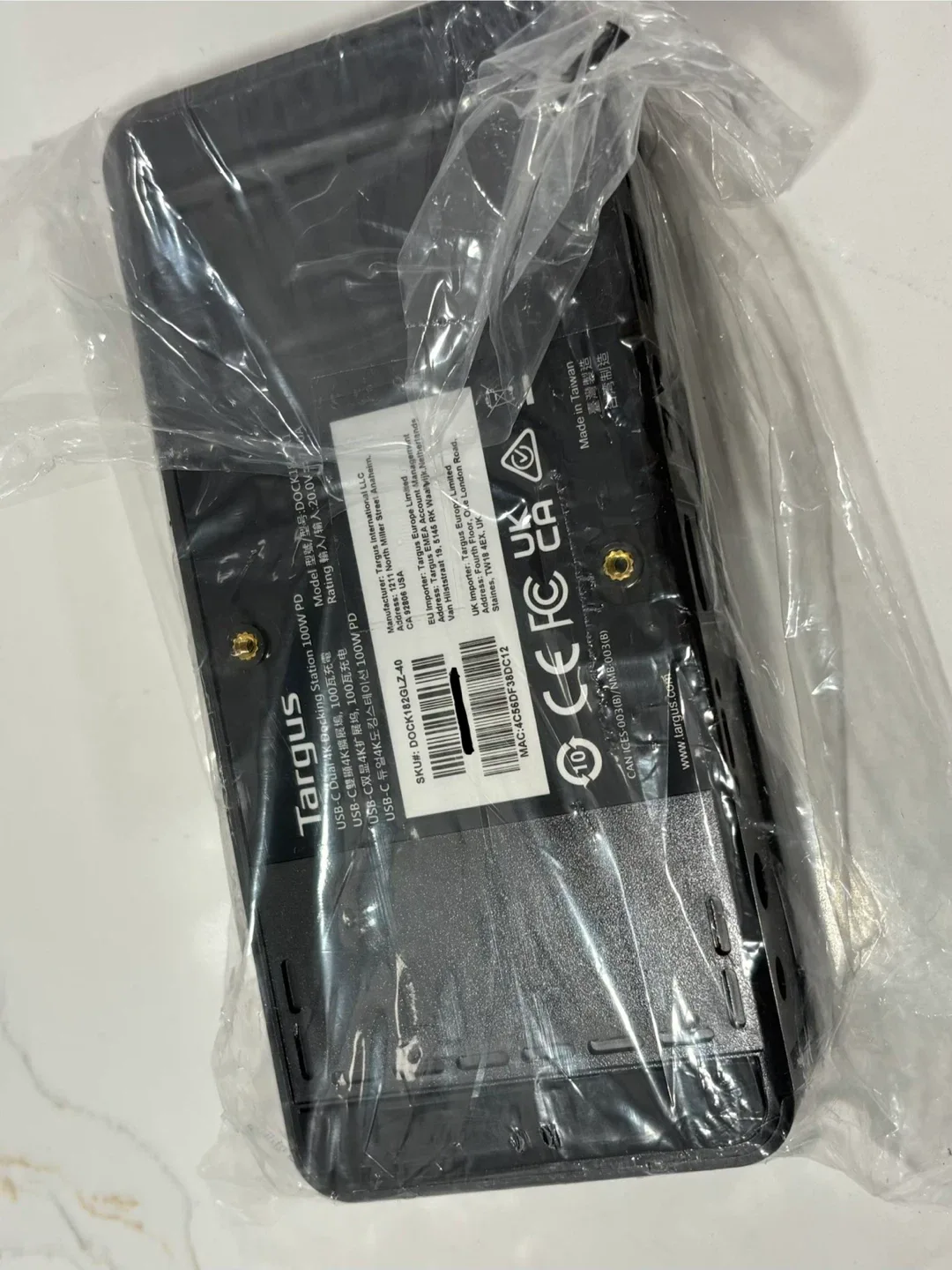 Targus USB-C Universal DV4K Docking Station 100W, New image indicator(8)