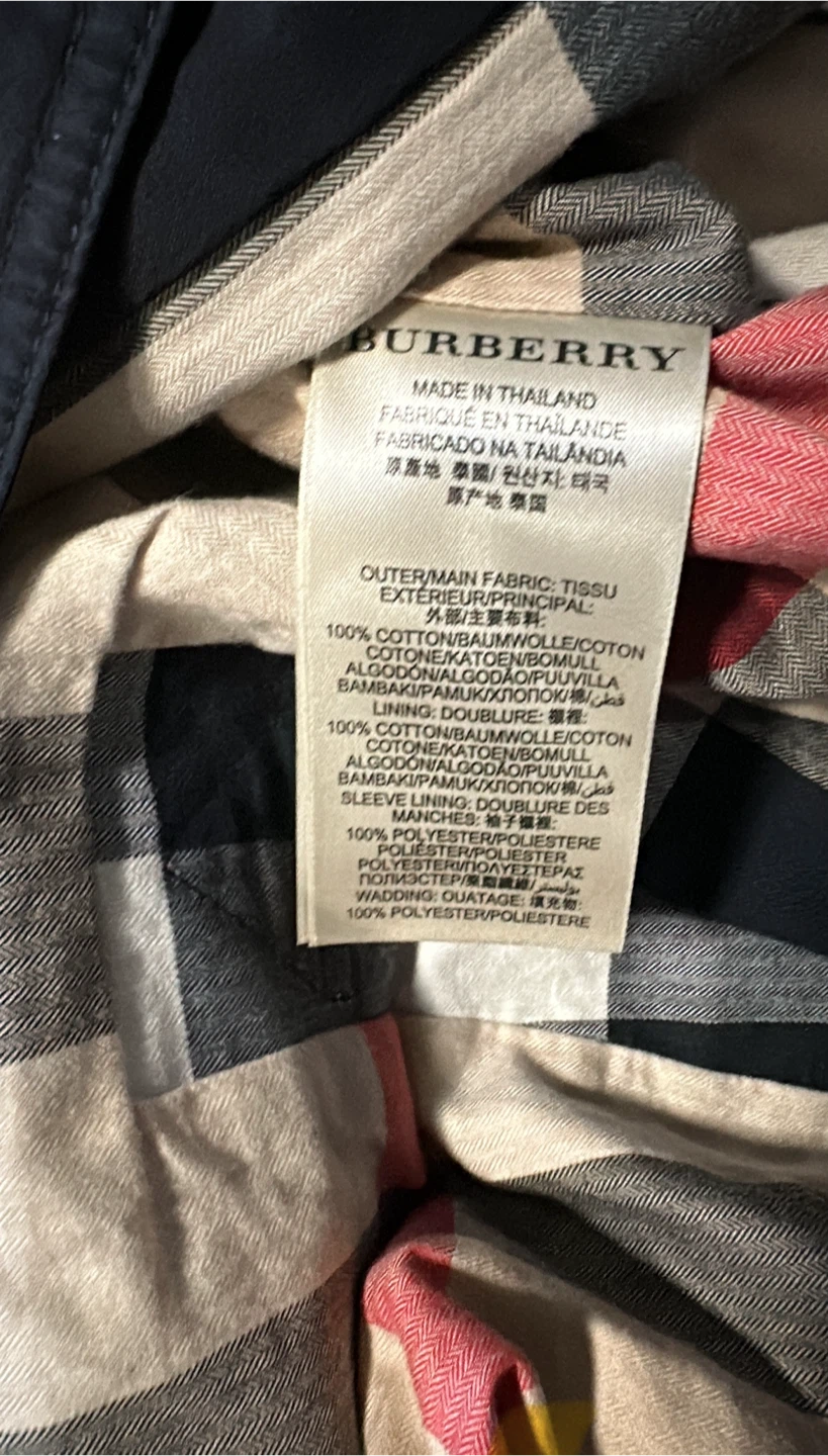 Burberry Brit Black Trench Coat - photo 3