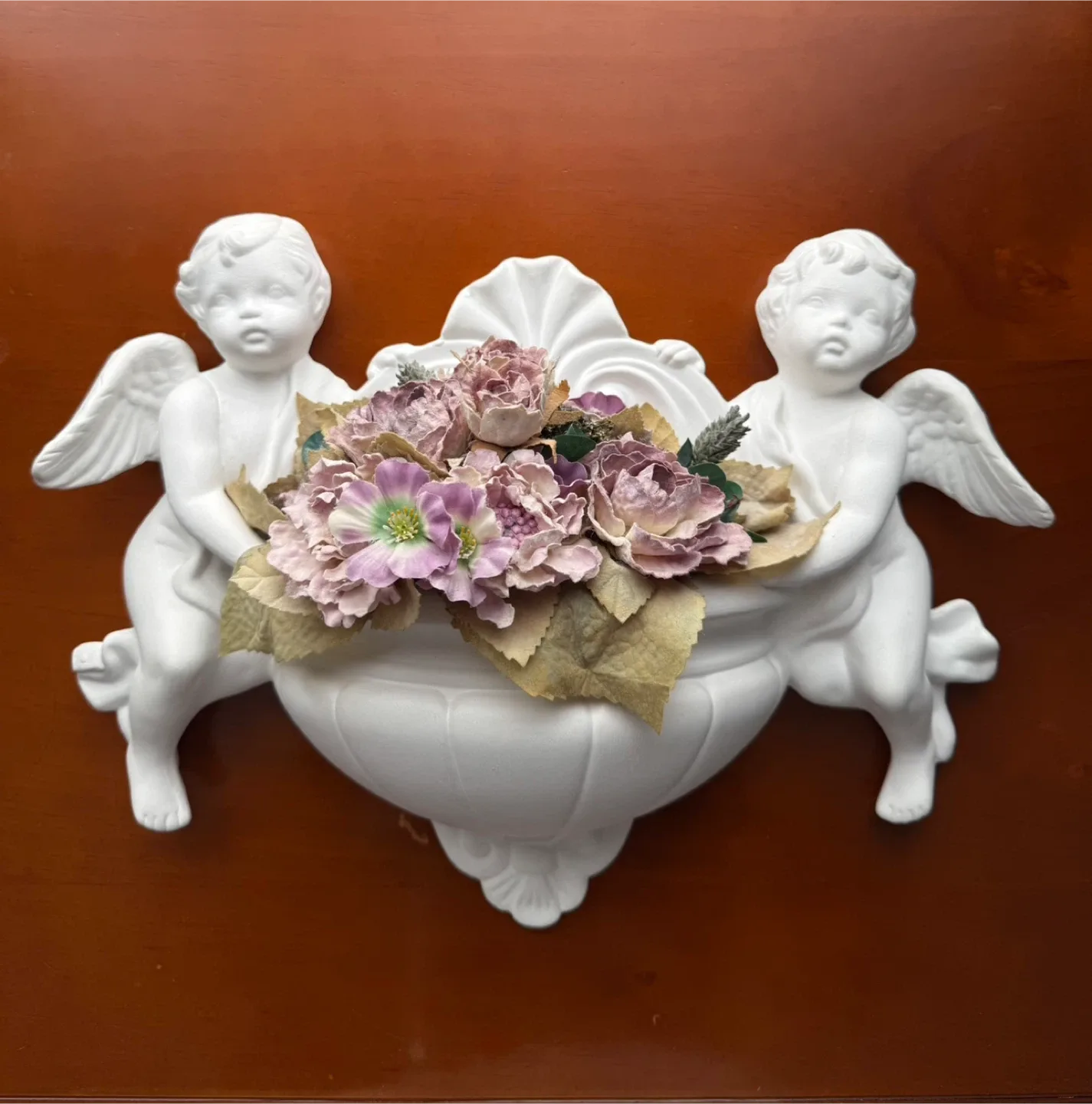 Amazing Angel Wall Ceramic Vase thumbnail