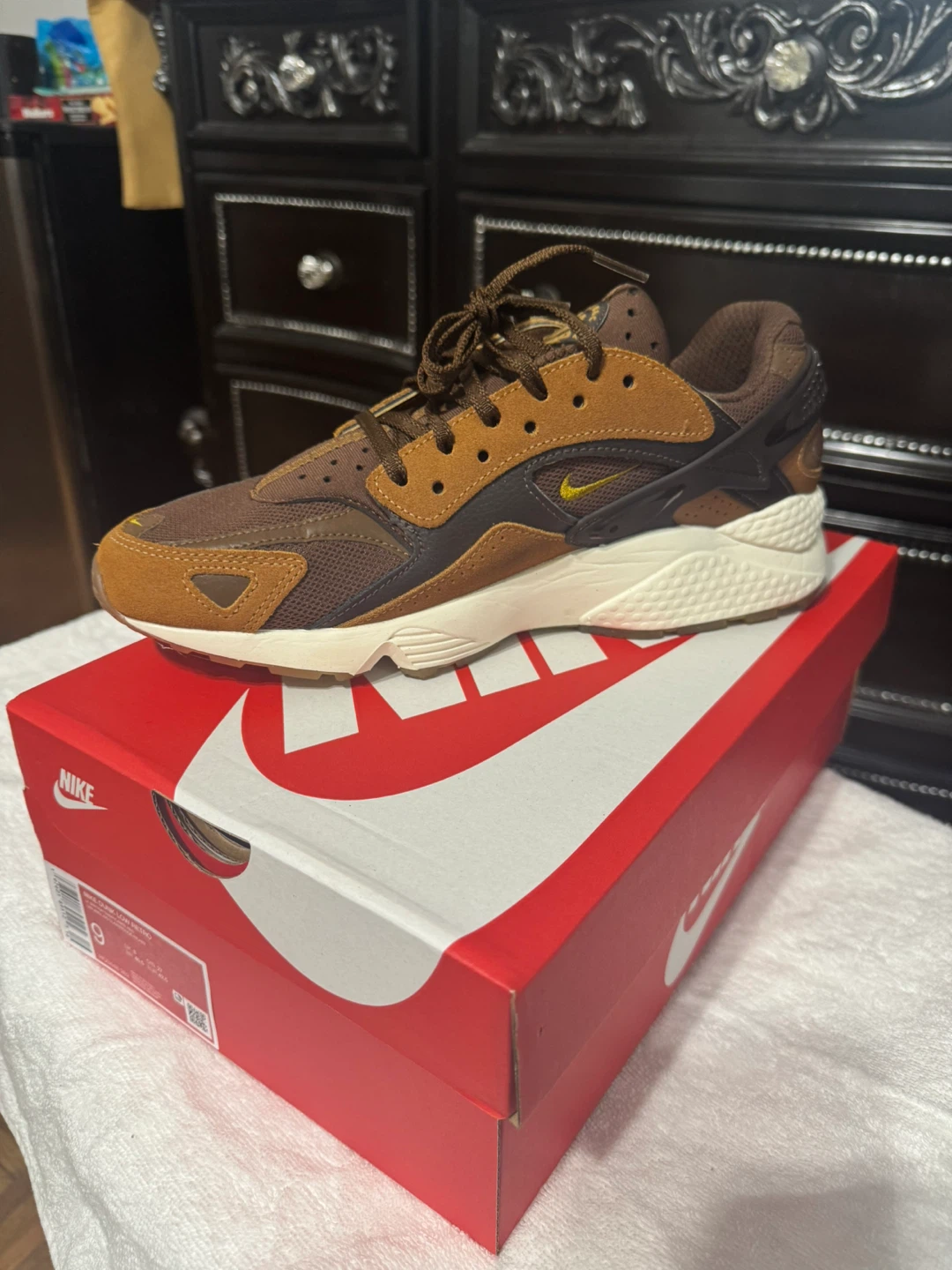 Nike Huarache Runner Brown Size 9 with Box - photo 2