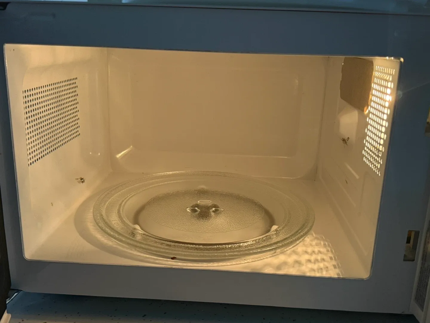 White Microwave Oven image indicator(2)