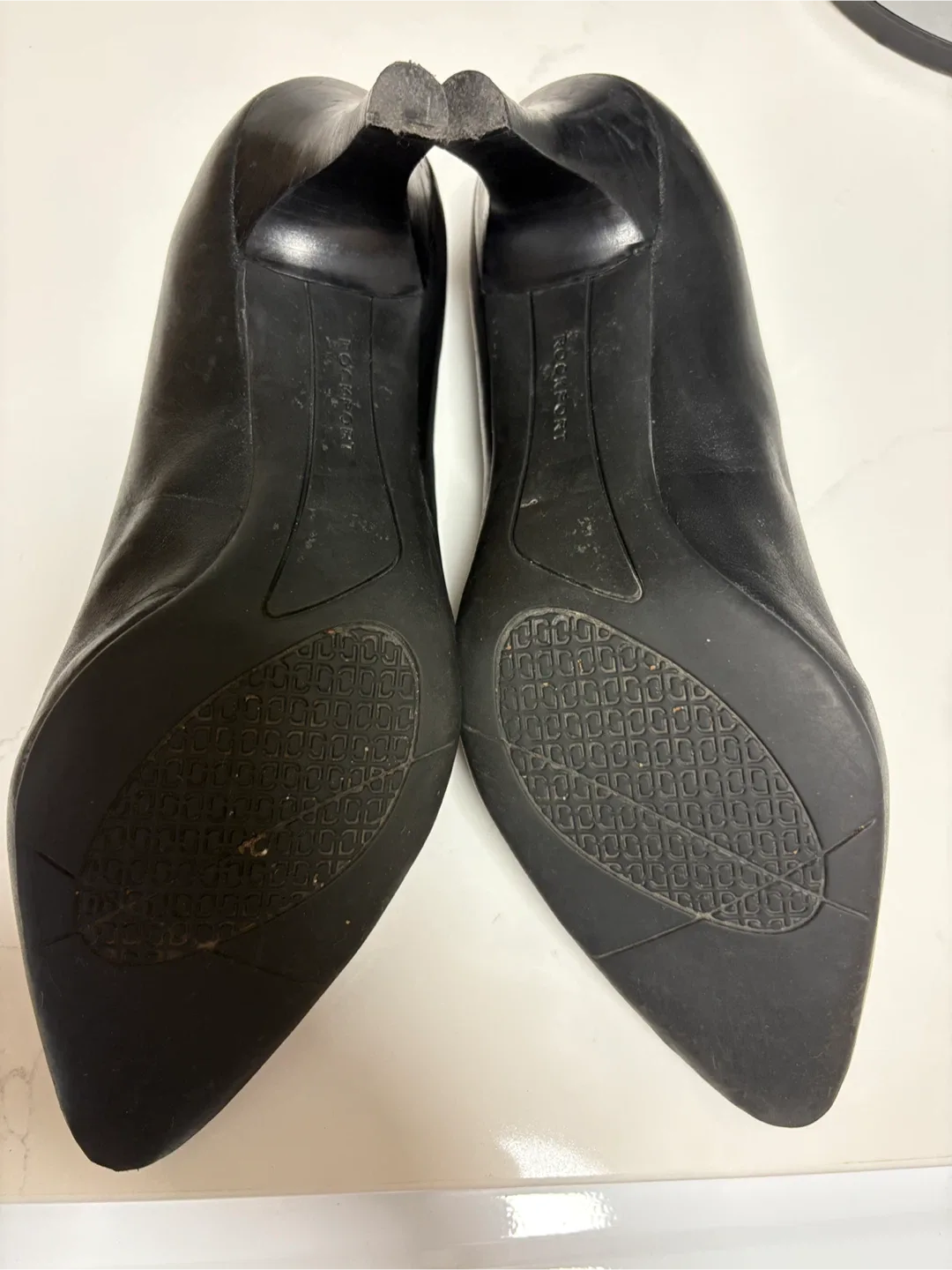 Rockport Leather Shoes Size 10 Black image indicator(4)