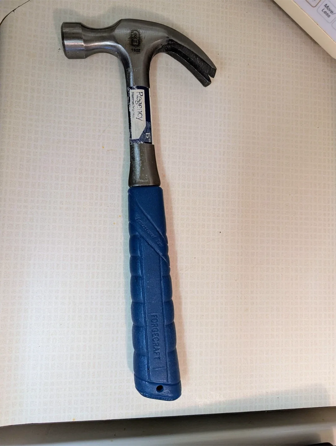 Forgecraft Hammer - Blue Handle thumbnail