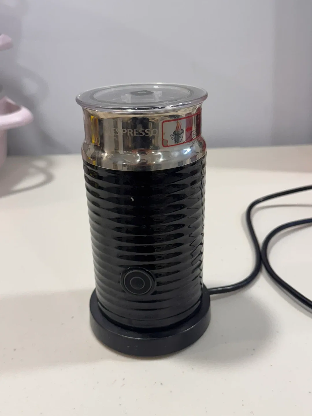 Nespresso Aeroccino Milk Frother - Black thumbnail