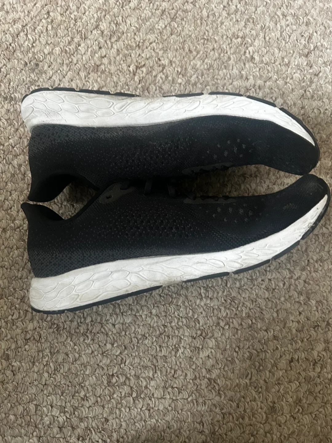 New Balance Fresh Foam X Tempo Mens Black Running Shoes 11.5 image indicator(4)