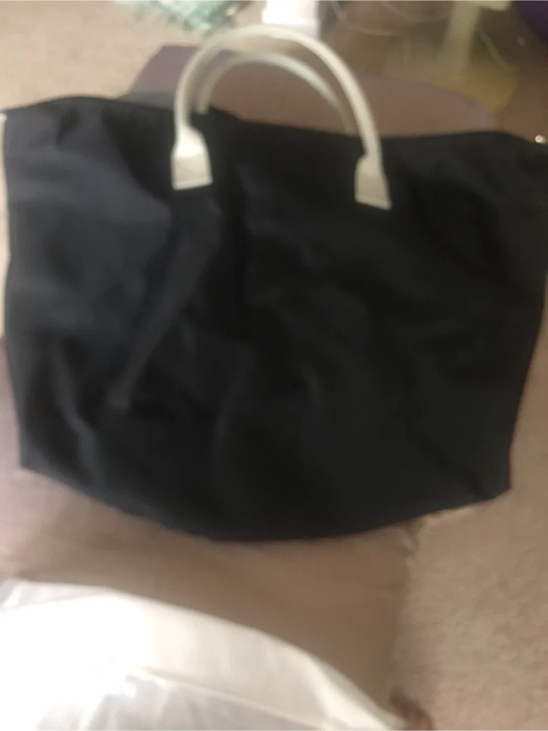 Detour Black Tote Bag size 18x25 image indicator(2)