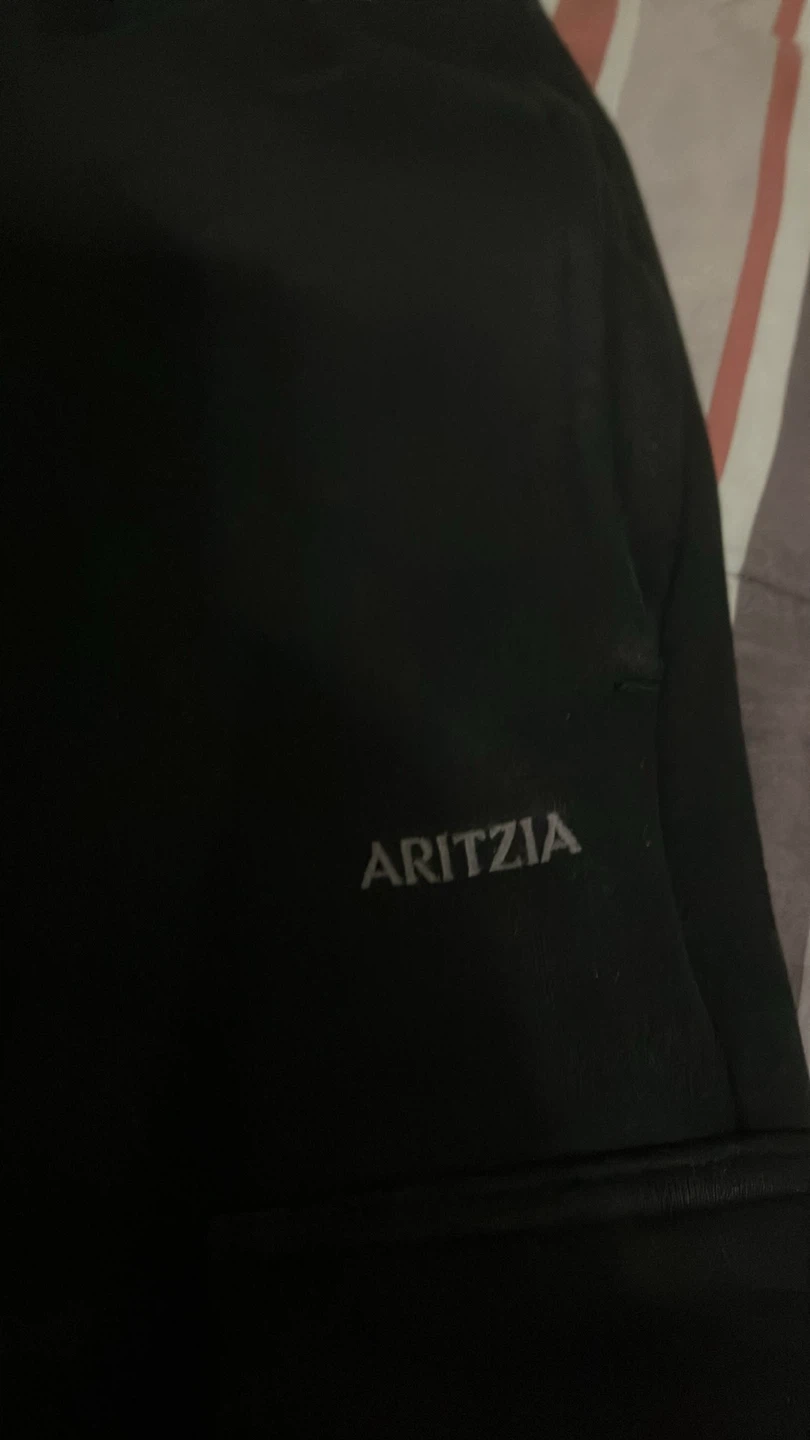 Aritzia Sweatfleece Mega Cargo Pants - Black, Size M - photo 3