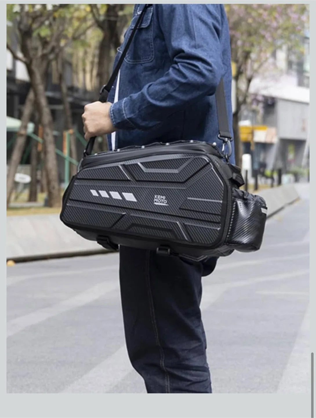 Kemi Moto Bike Rack Bag - Waterproof Cover image indicator(7)