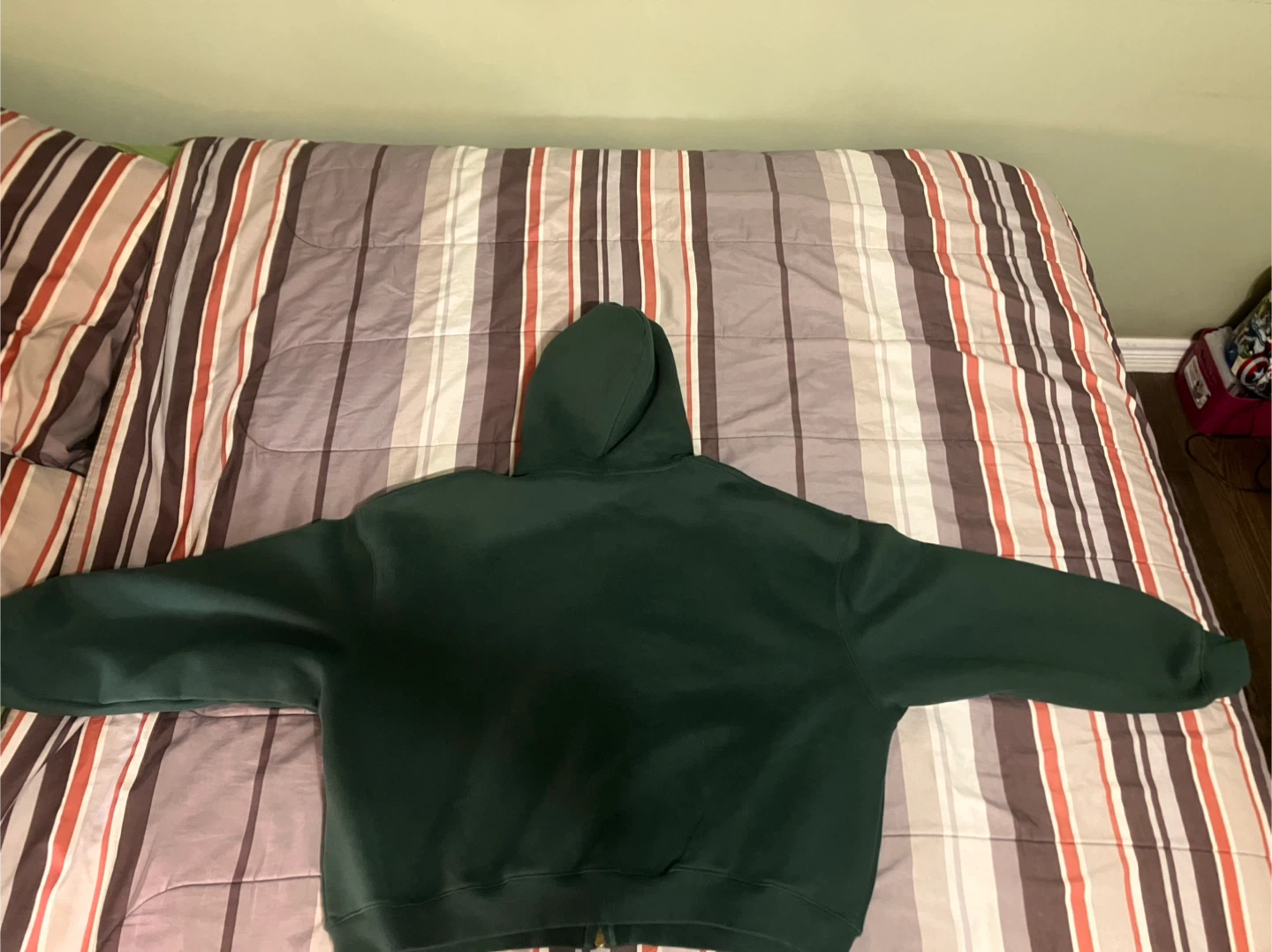Green Full Zip Hoodie - photo 3