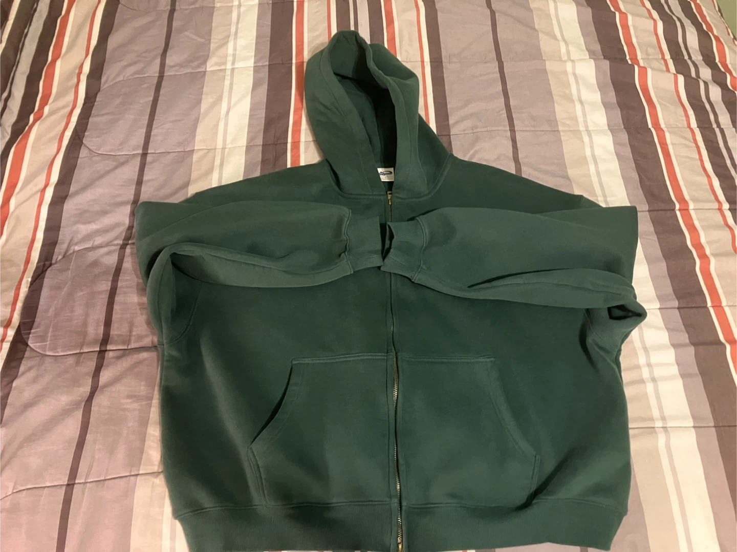 Green Full Zip Hoodie - photo 2