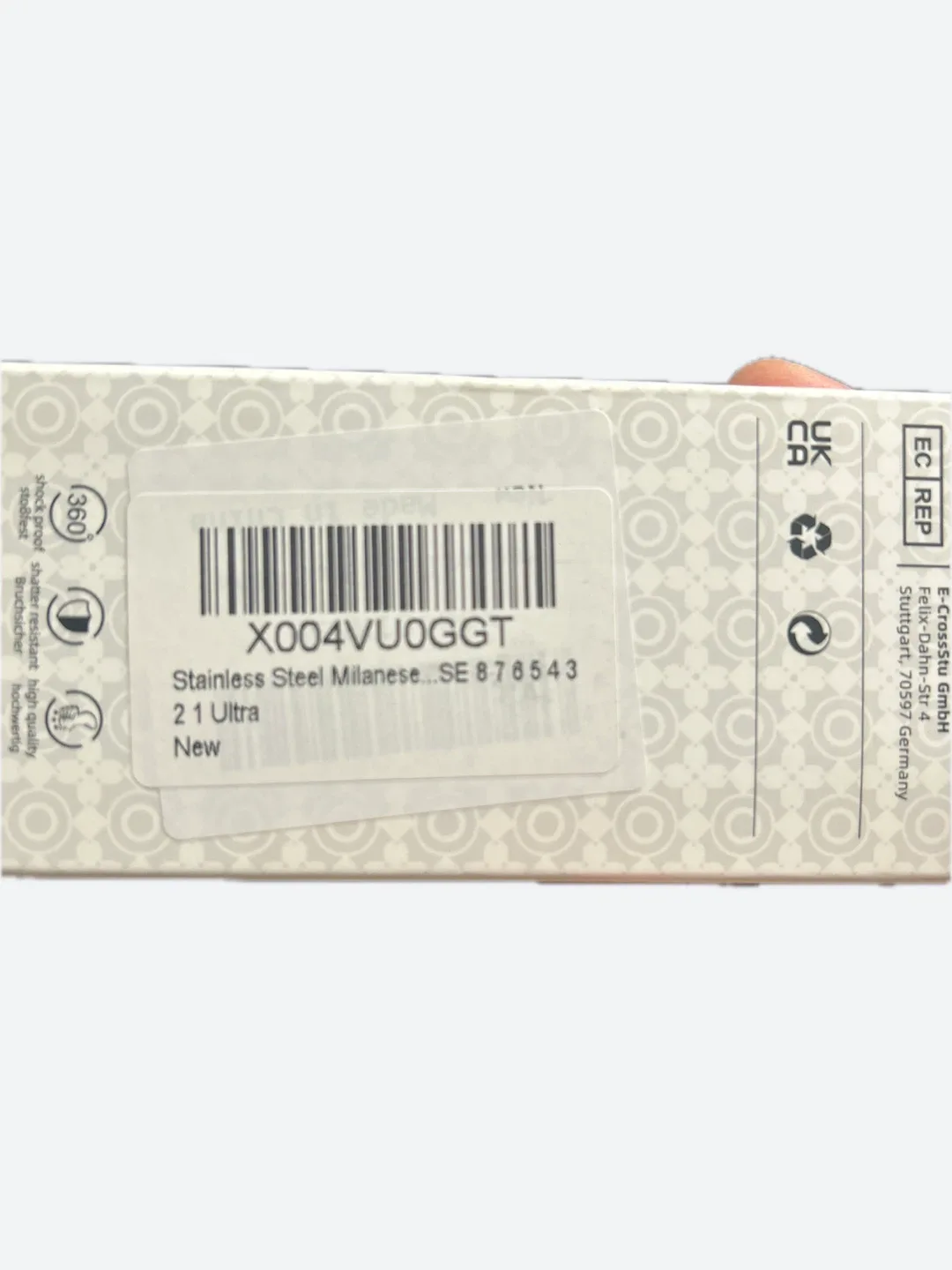 New Stainless Steel Milanese Strap for Galaxy Watch 2 1 Ultra image indicator(2)