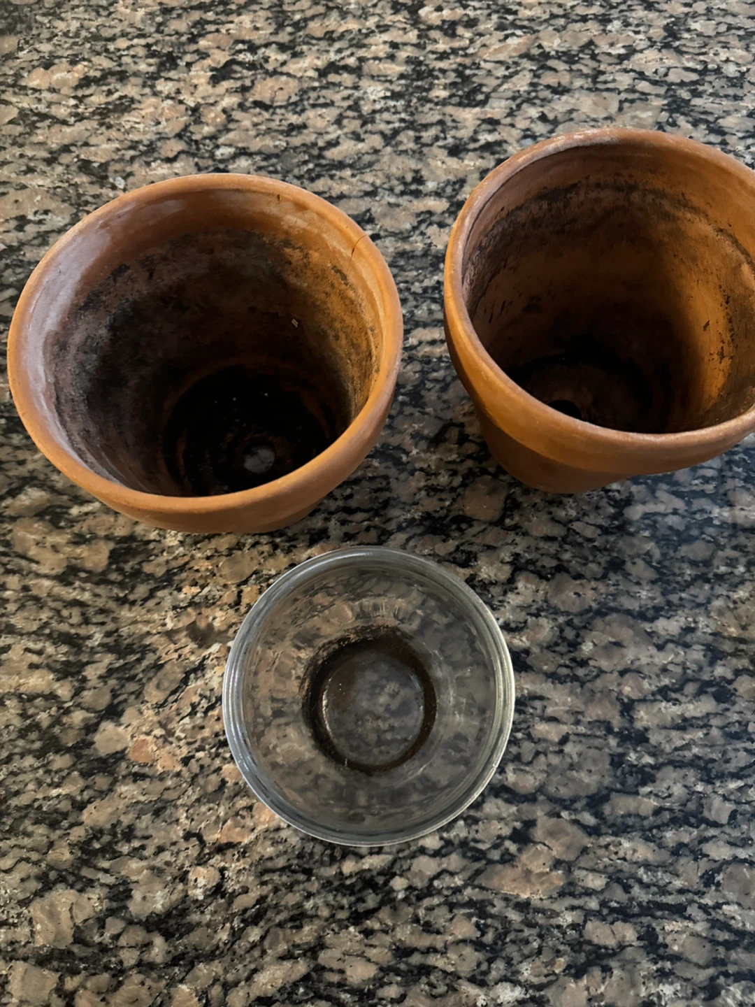 🥕 Terracotta Pots and Glass Bowl🥕 - photo 2