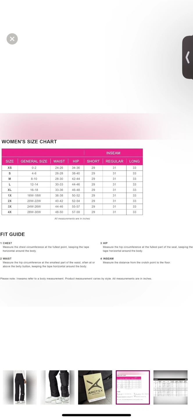 ARCTIX Women's Insulated Black Snow Pants (BNWT) - photo 4