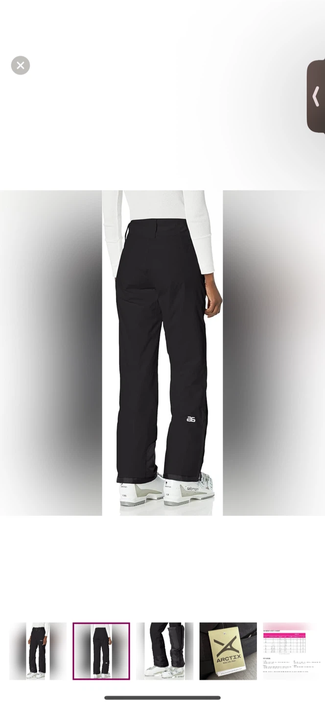 ARCTIX Women's Insulated Black Snow Pants (BNWT) - photo 2