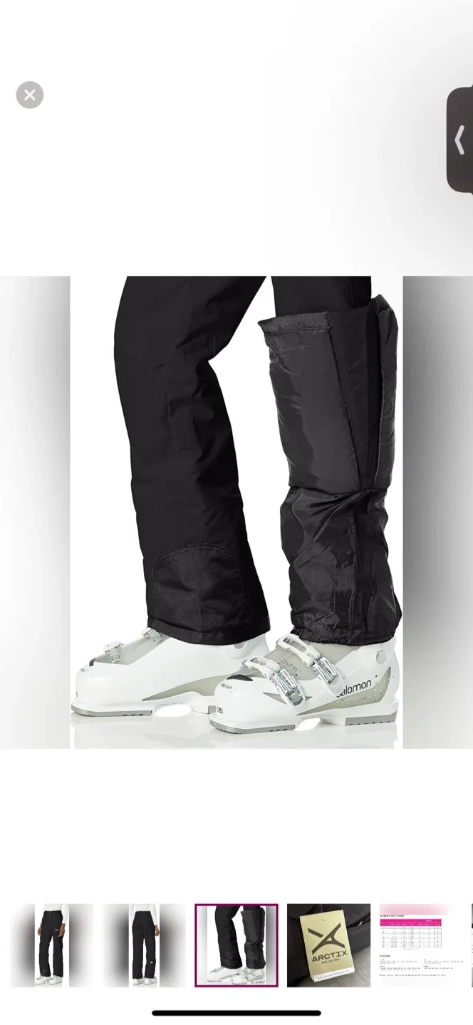 ARCTIX Women's Insulated Black Snow Pants (BNWT) image indicator(3)