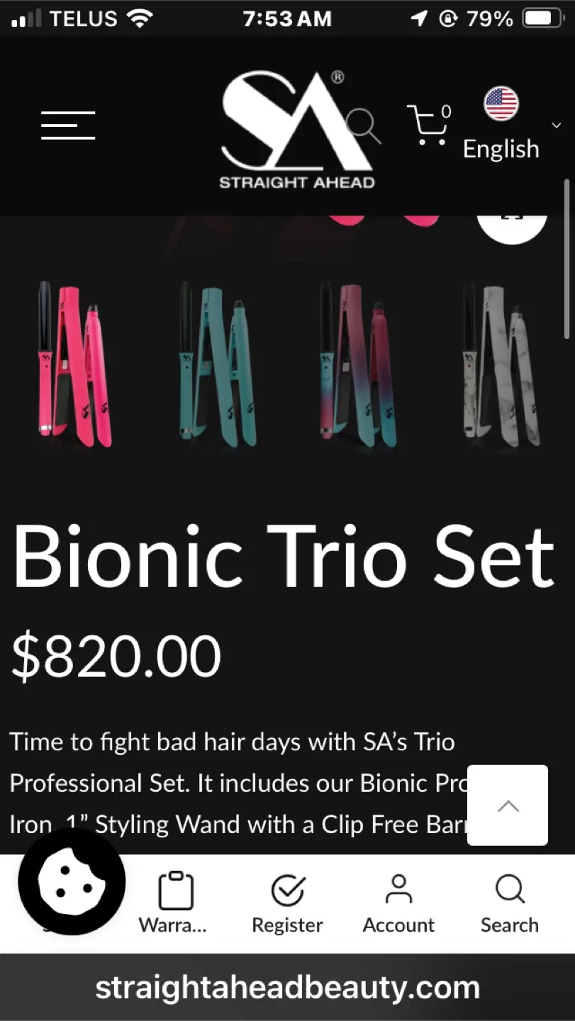 Straight Ahead Bionic Trio Set image indicator(2)