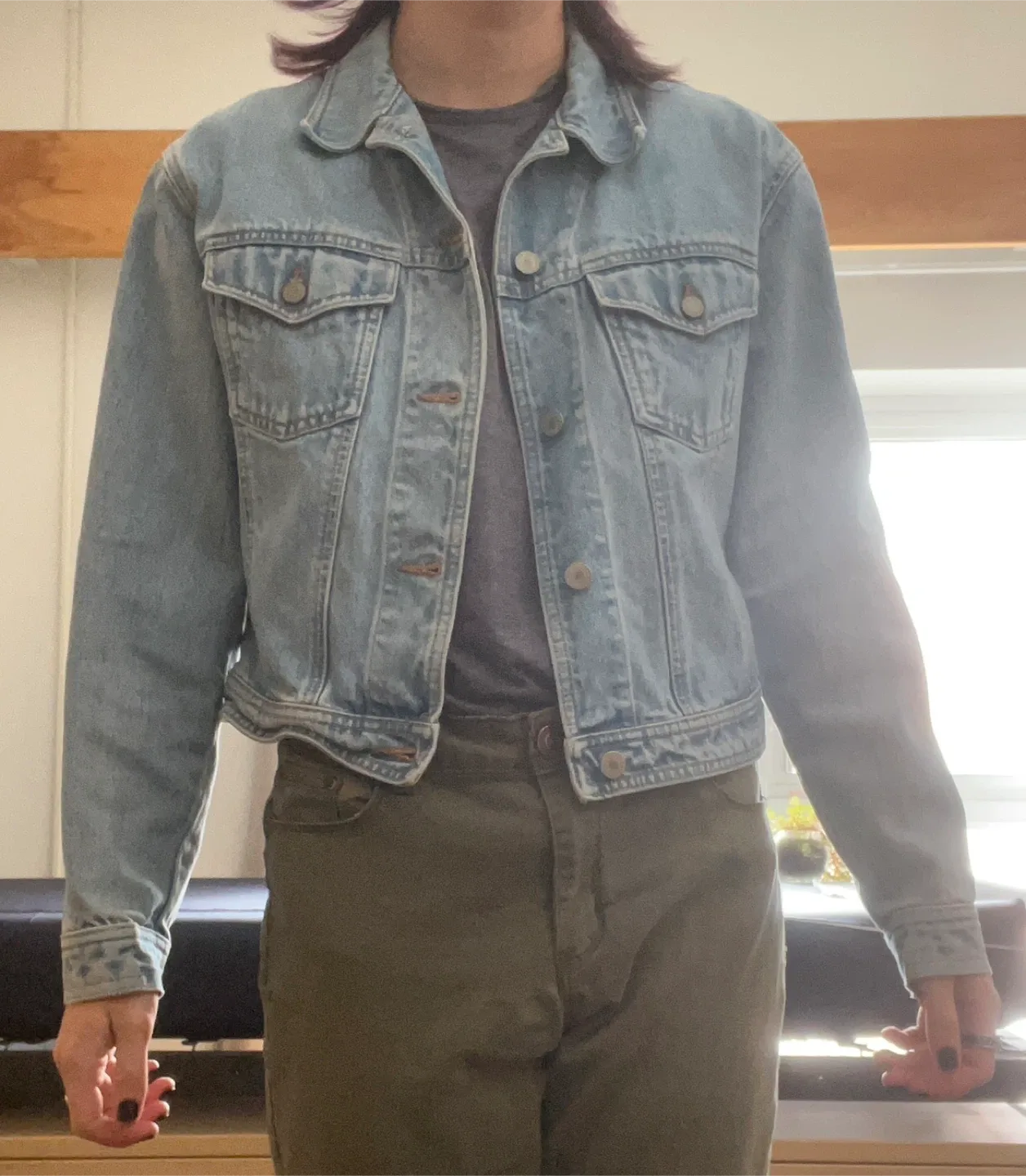 GAP Denim Jacket - Size L image indicator(3)