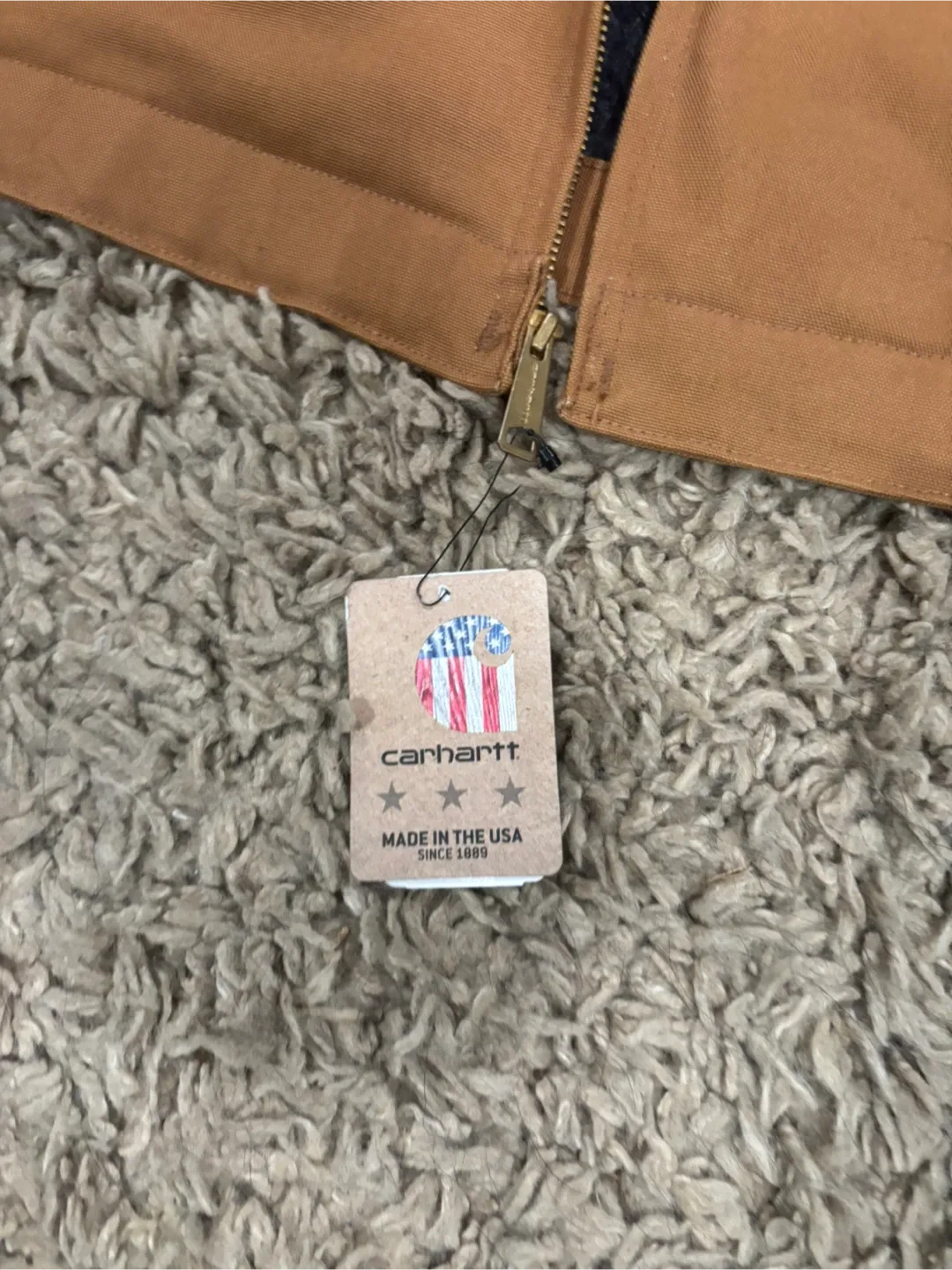 Carhartt Jacket, Brown, Size 2XL image indicator(4)