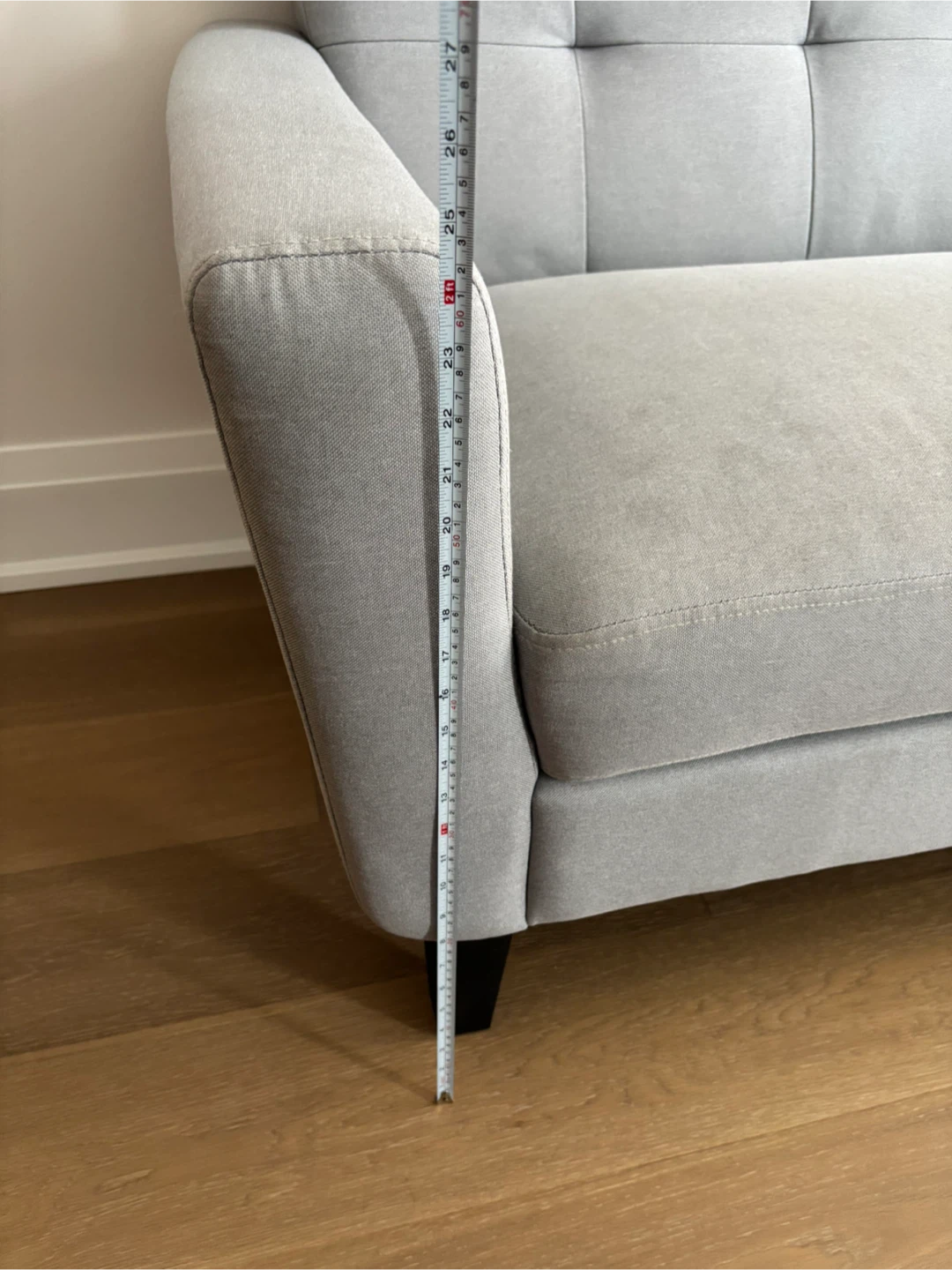 Light Grey Sofa - photo 3