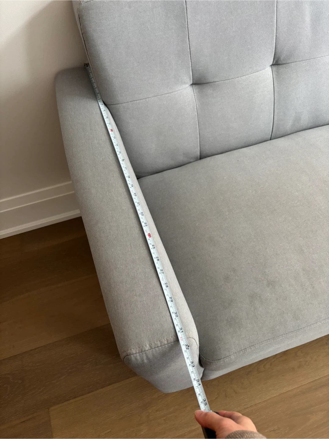 Light Grey Sofa - photo 2
