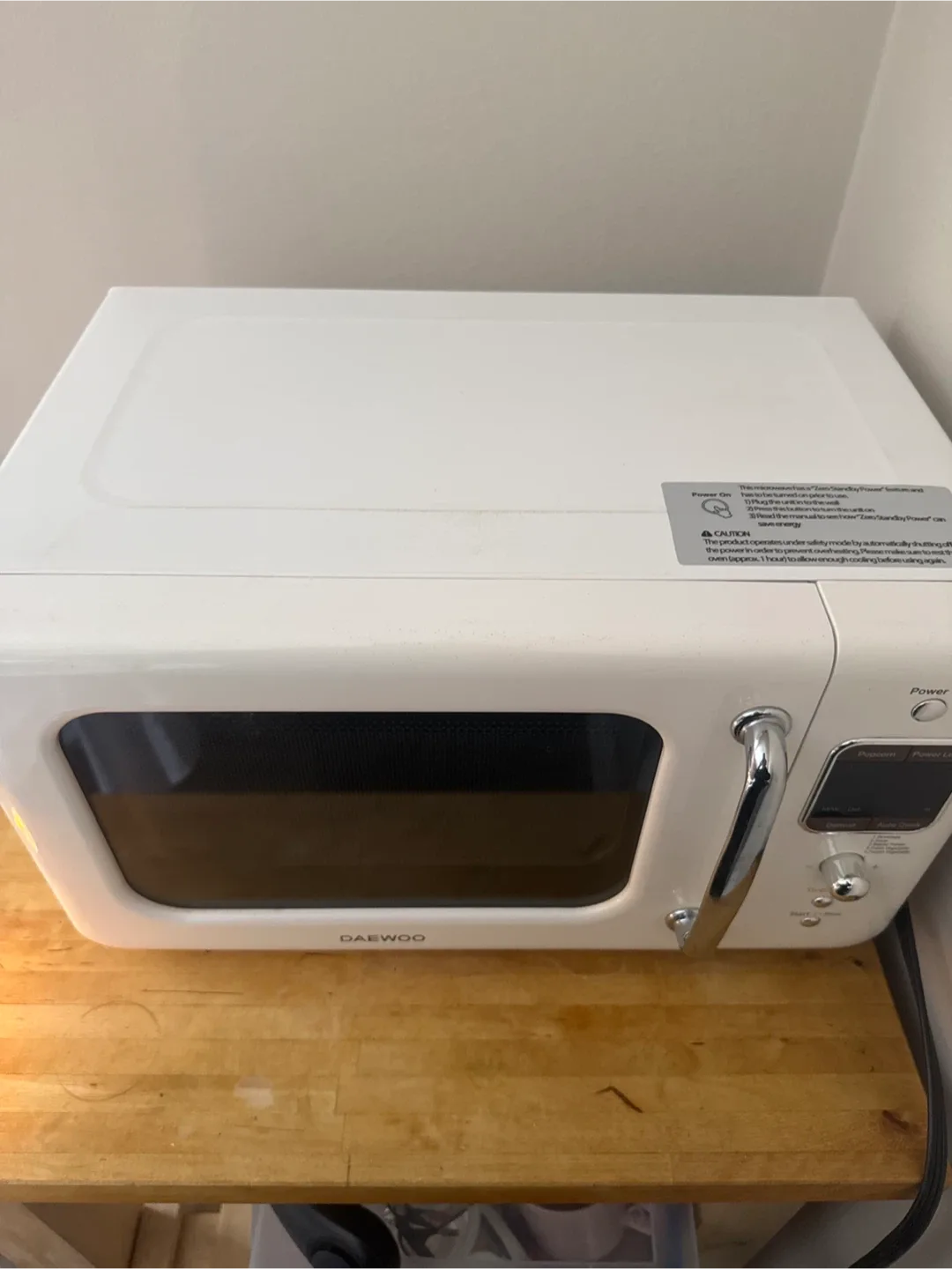 Daewoo Retro Microwave Oven image indicator(3)