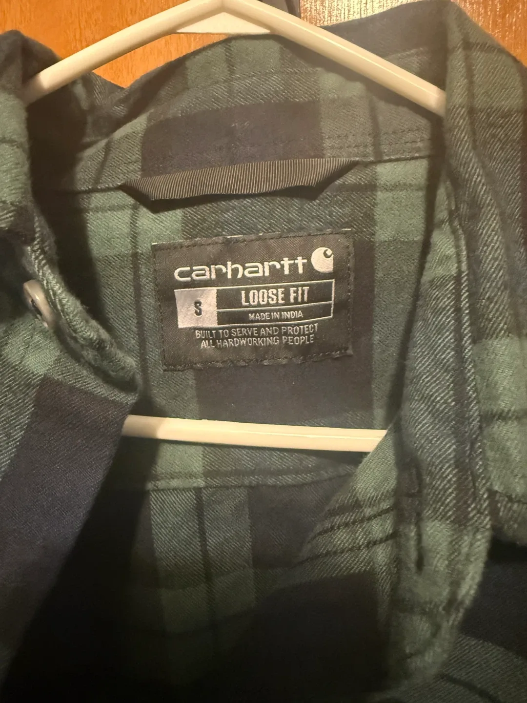 Carhartt Loose Fit Flannel Shirt - Size S image indicator(3)