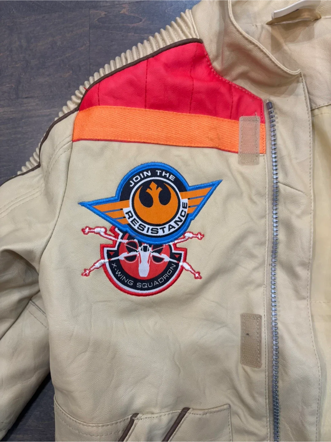 Kids Disney Star Wars leather jacket - size 7/8 image indicator(4)