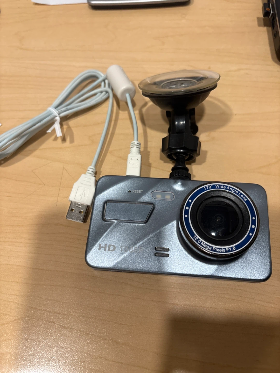 Dash Cam, 170° Wide Angle Lens