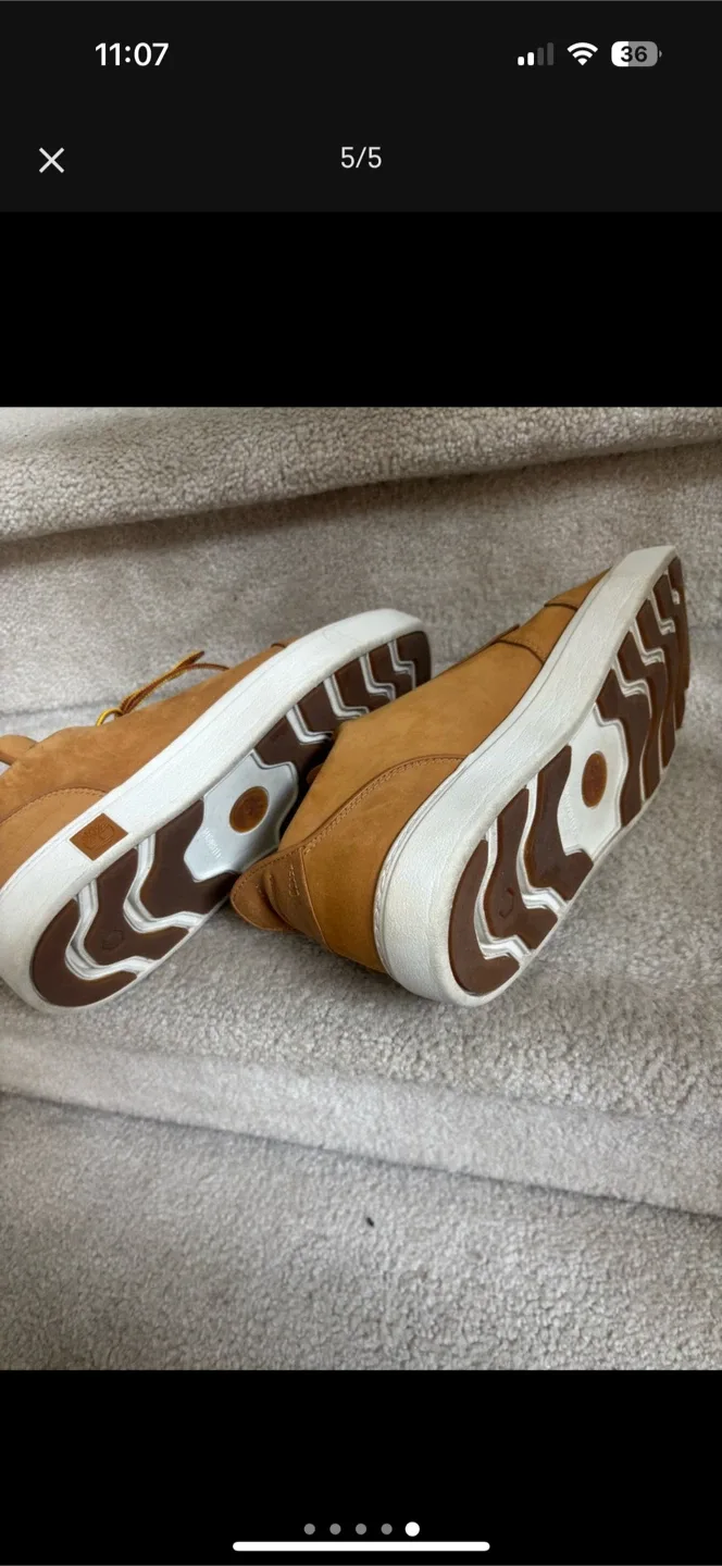 Timberland Mens Amherst High Top Chukka Fashion Sneaker -size 10 image indicator(5)