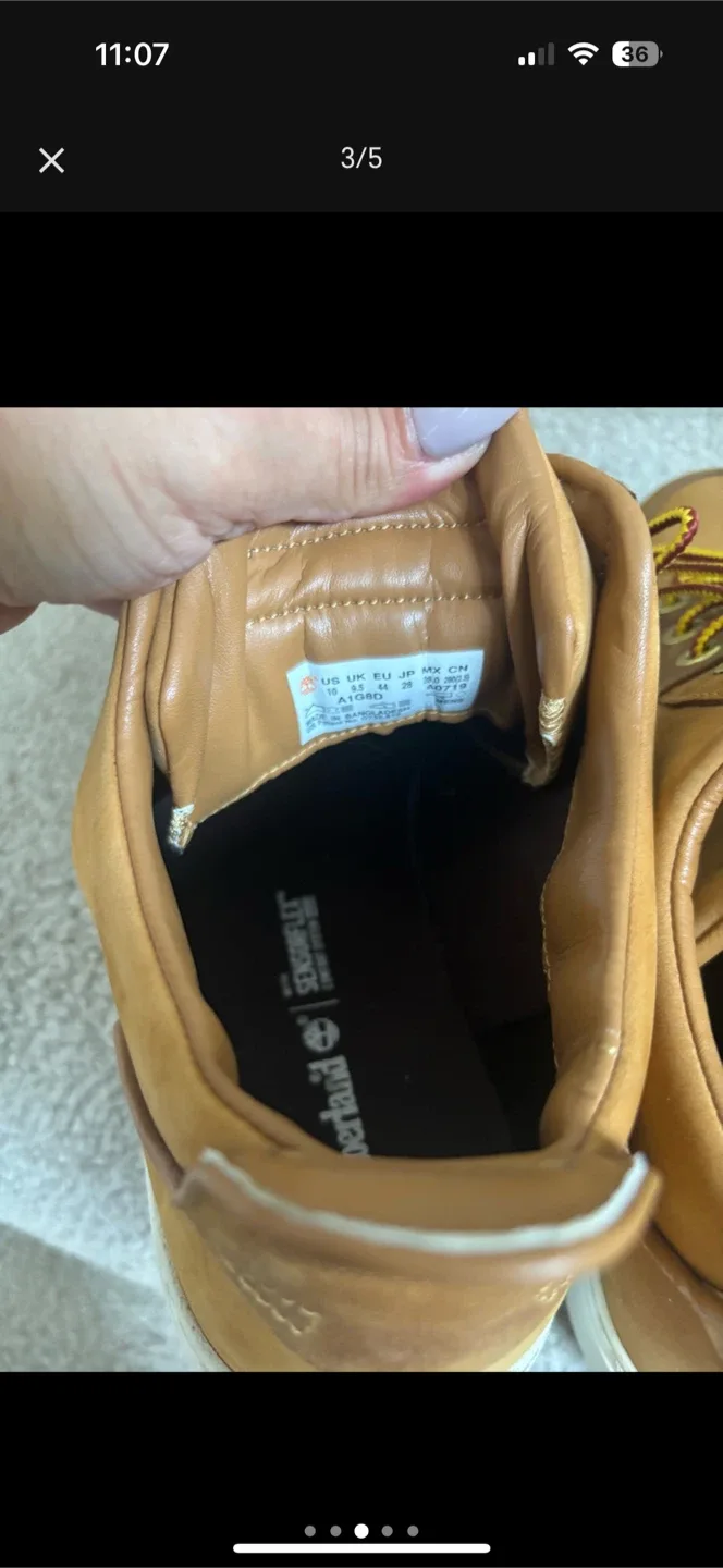 Timberland Mens Amherst High Top Chukka Fashion Sneaker -size 10 image indicator(3)