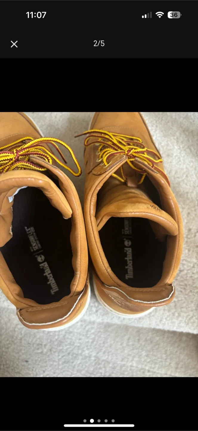 Timberland Mens Amherst High Top Chukka Fashion Sneaker -size 10 image indicator(2)