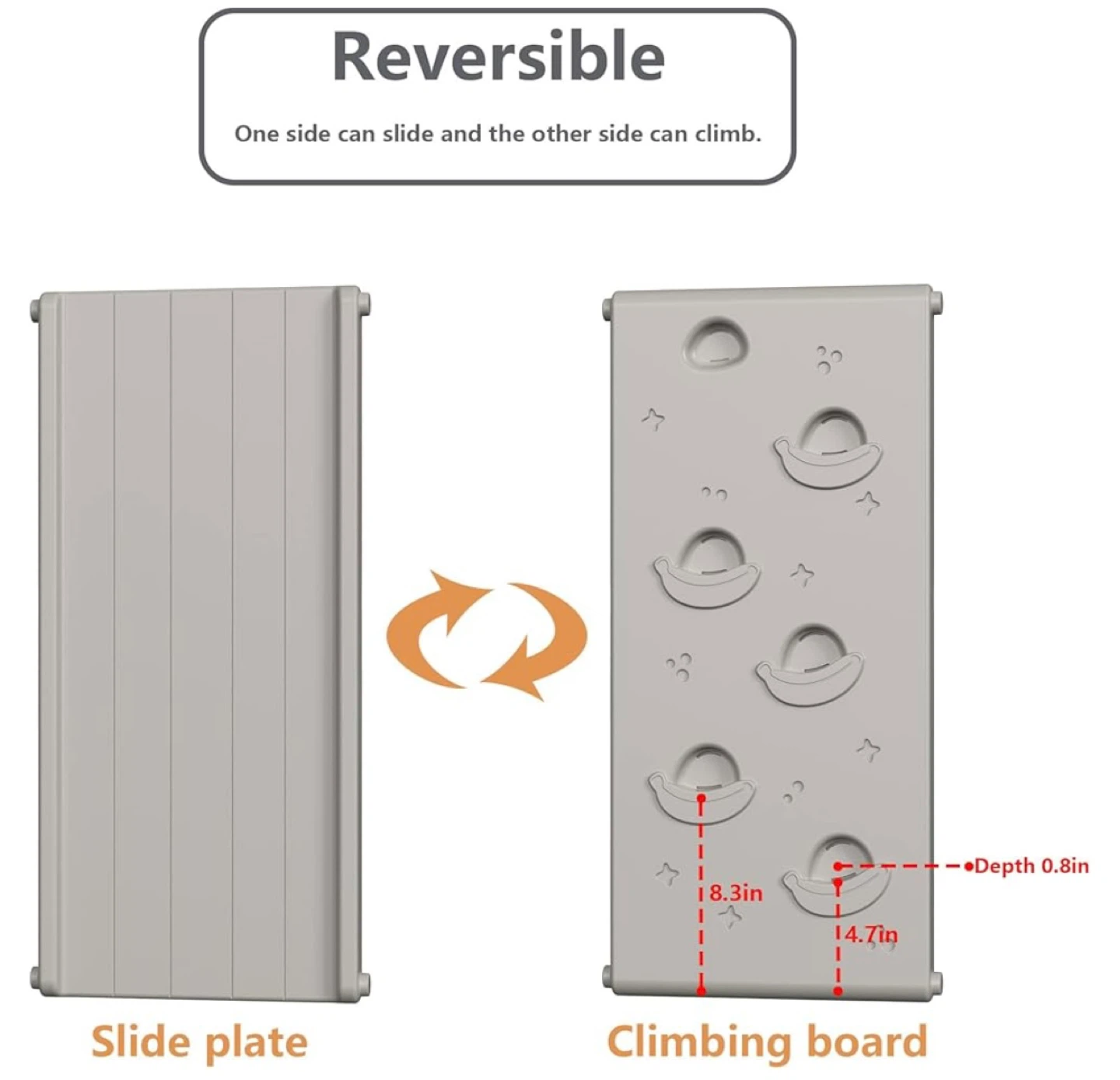 Reversible Climbing Board & Slide Plate - photo 3