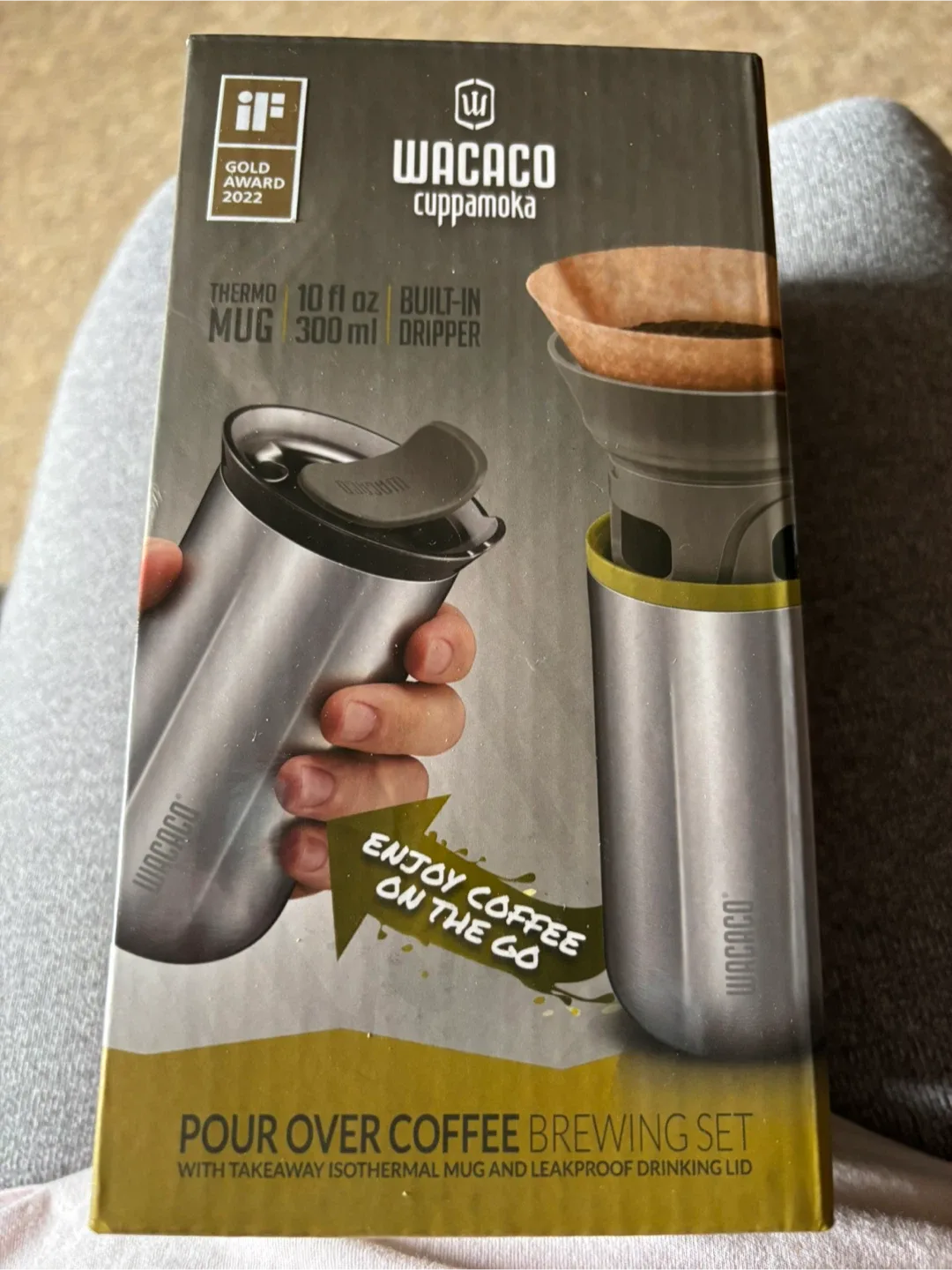 Wacaco Cuppamoka Pour Over Coffee Brewing Set - NEW