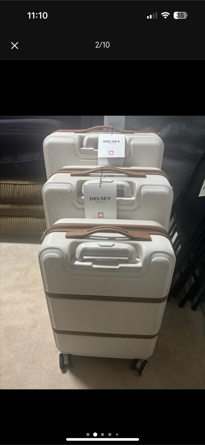 Set of brand New Delsey Paris Brigette luggage - $500 - photo 2