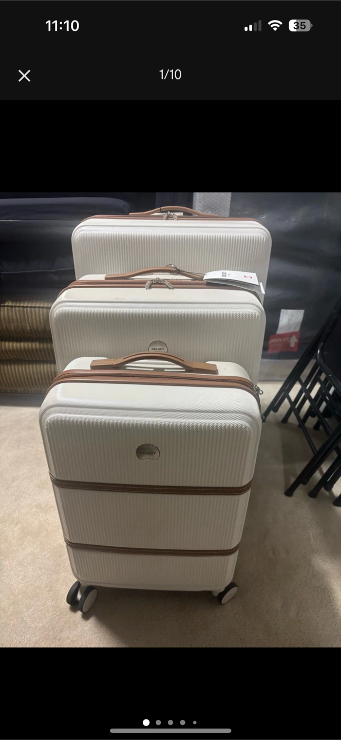 Set of brand New Delsey Paris Brigette luggage - $500