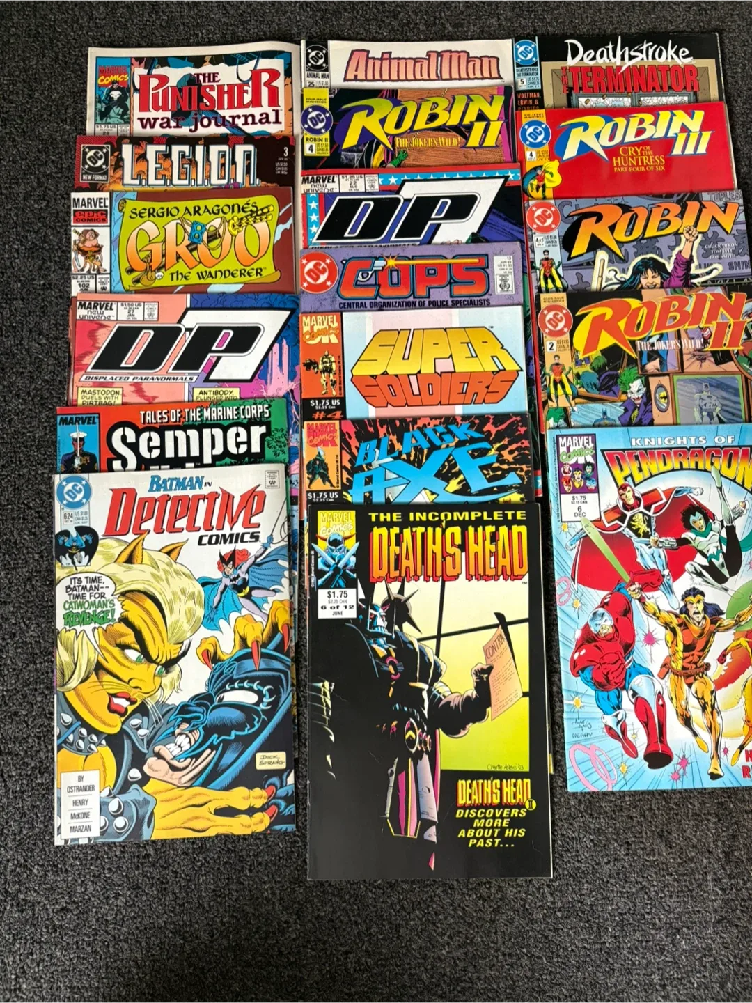 Mixed Lot of DC & Marvel Comic Books