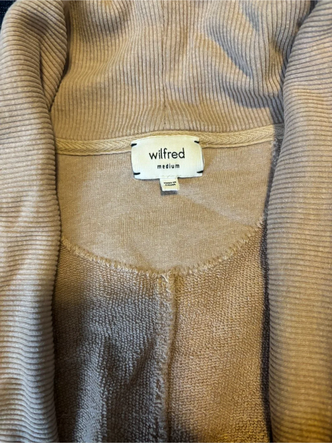 Wilfred Cardigan Beige - Size Medium image indicator(3)