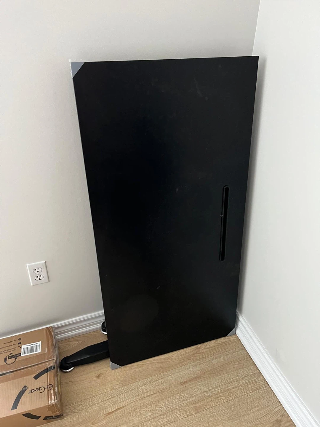 Black Adjustable Height Desk - photo 5