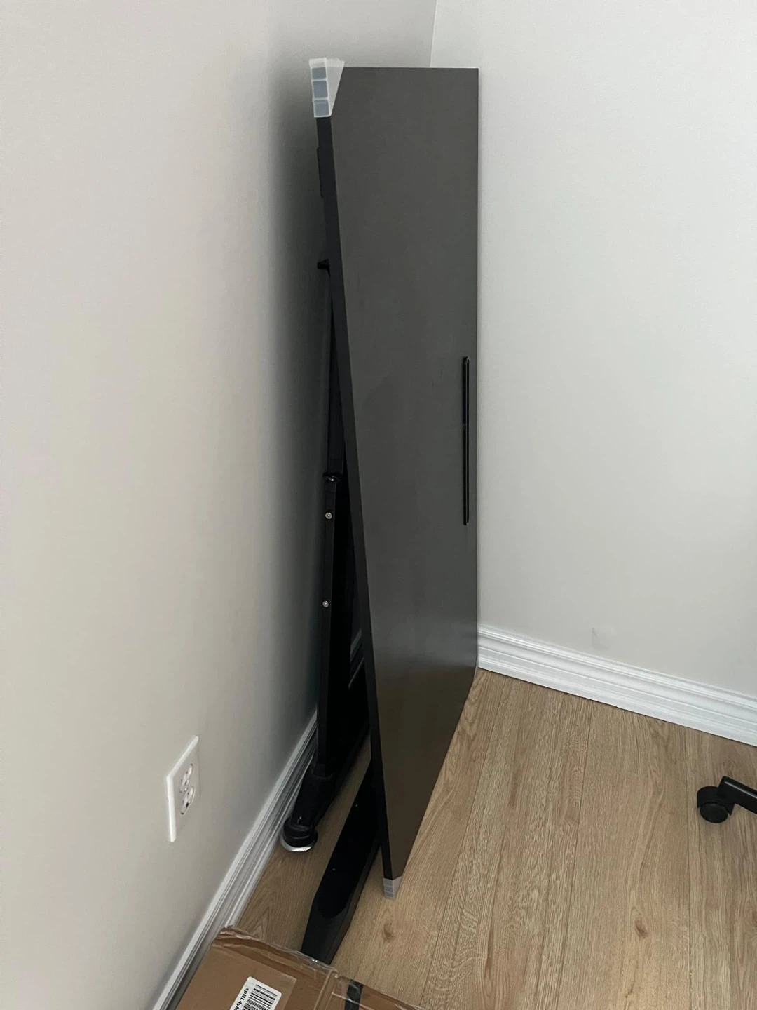 Black Adjustable Height Desk - photo 4