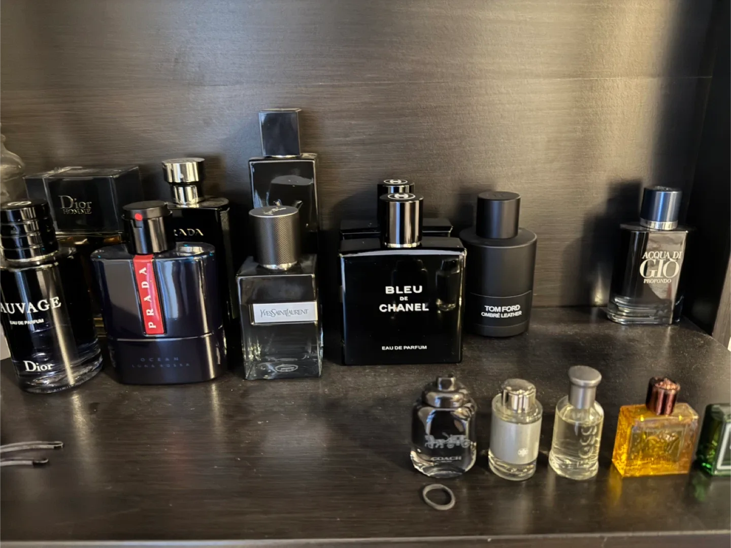 Assorted Perfume Bottles: Dior, Chanel, Tom Ford image indicator(2)