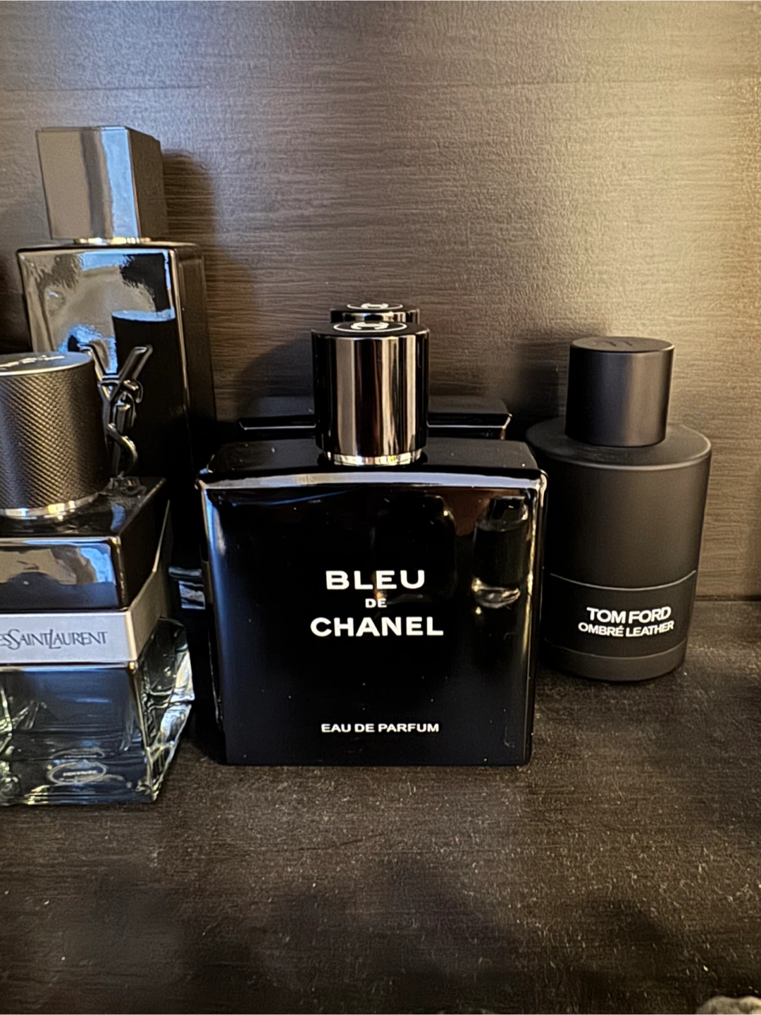 Assorted Perfume Bottles: Dior, Chanel, Tom Ford