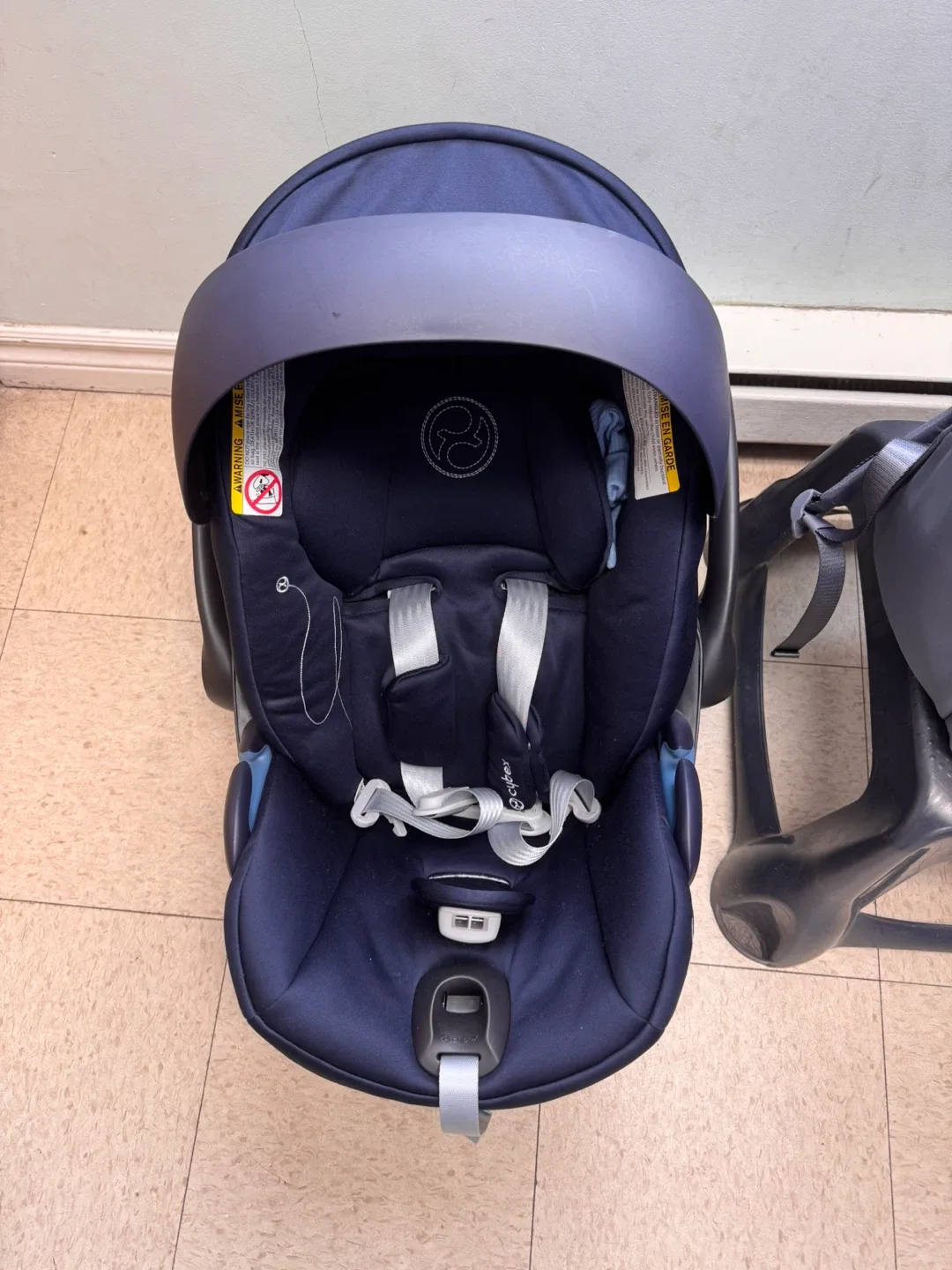 Cybex Cloud G Lux Sensorsafe Infant Car Seat - Ocean Blue
