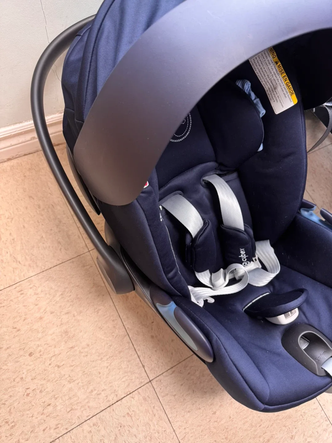 Cybex Cloud G Lux Sensorsafe Infant Car Seat - Ocean Blue image indicator(2)
