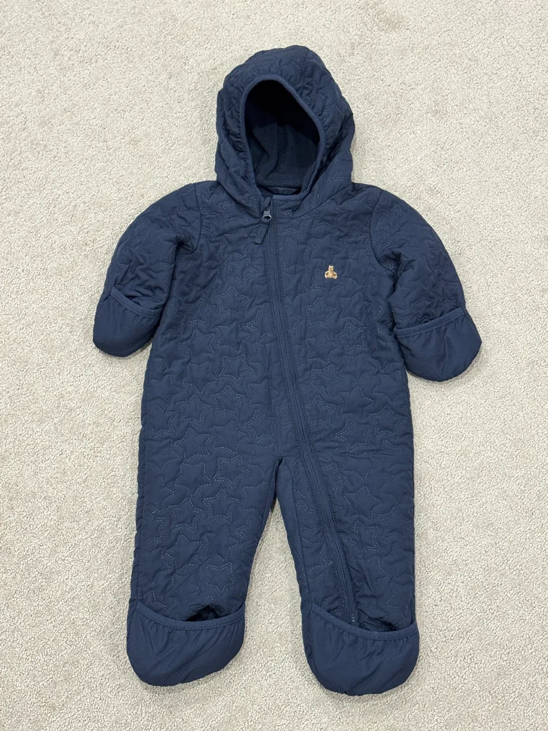 Baby Gap onesie snowsuit 6-12M